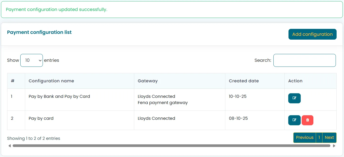 How do I create a Checkout payment method — screenshot 4