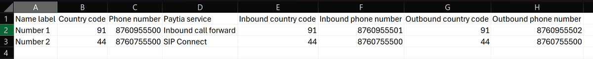 How to add numbers to the Paytia trusted list — screenshot 6