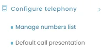 Manage numbers list — screenshot 15