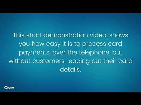 See a secure phone payment in action