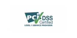 PCI DSS Level 1 Service Provider certification badge