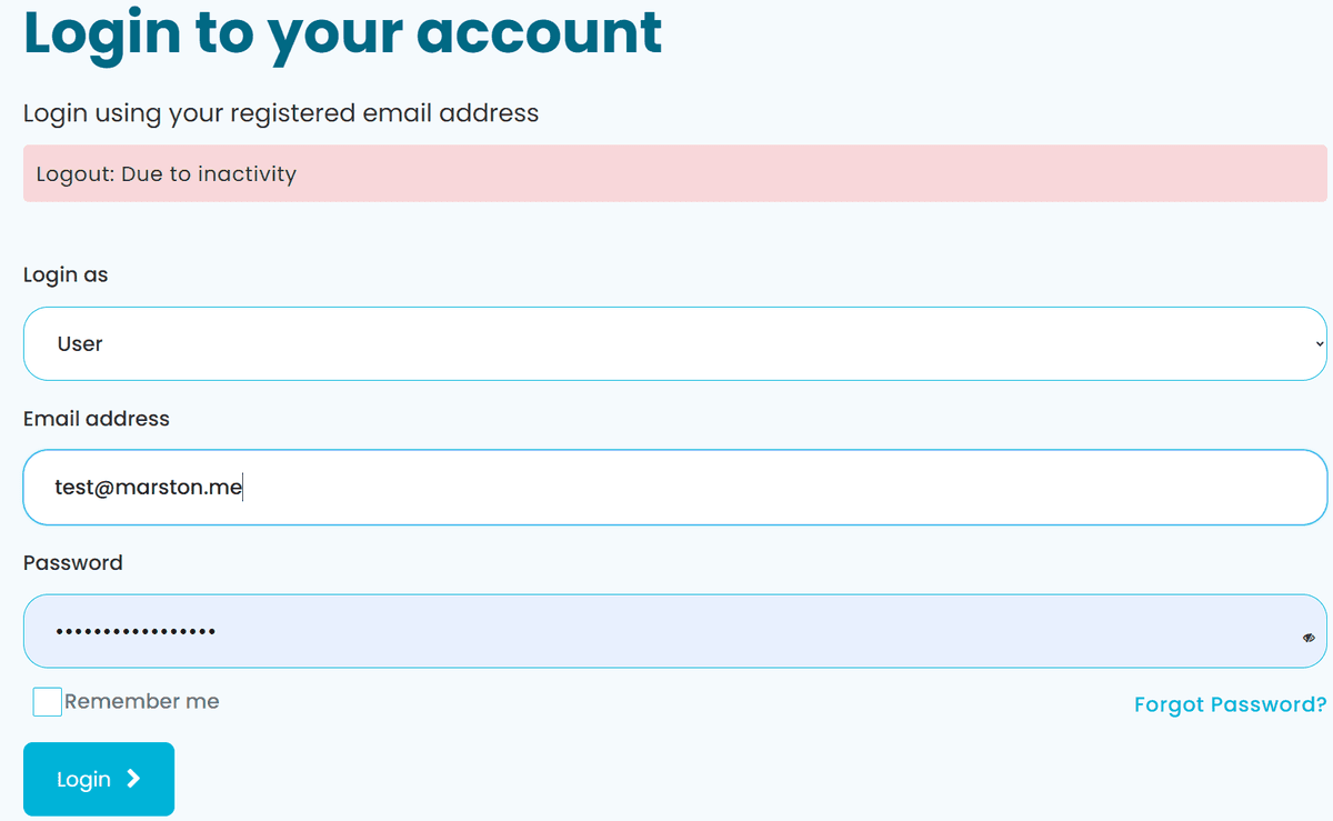 Account Security — screenshot 1