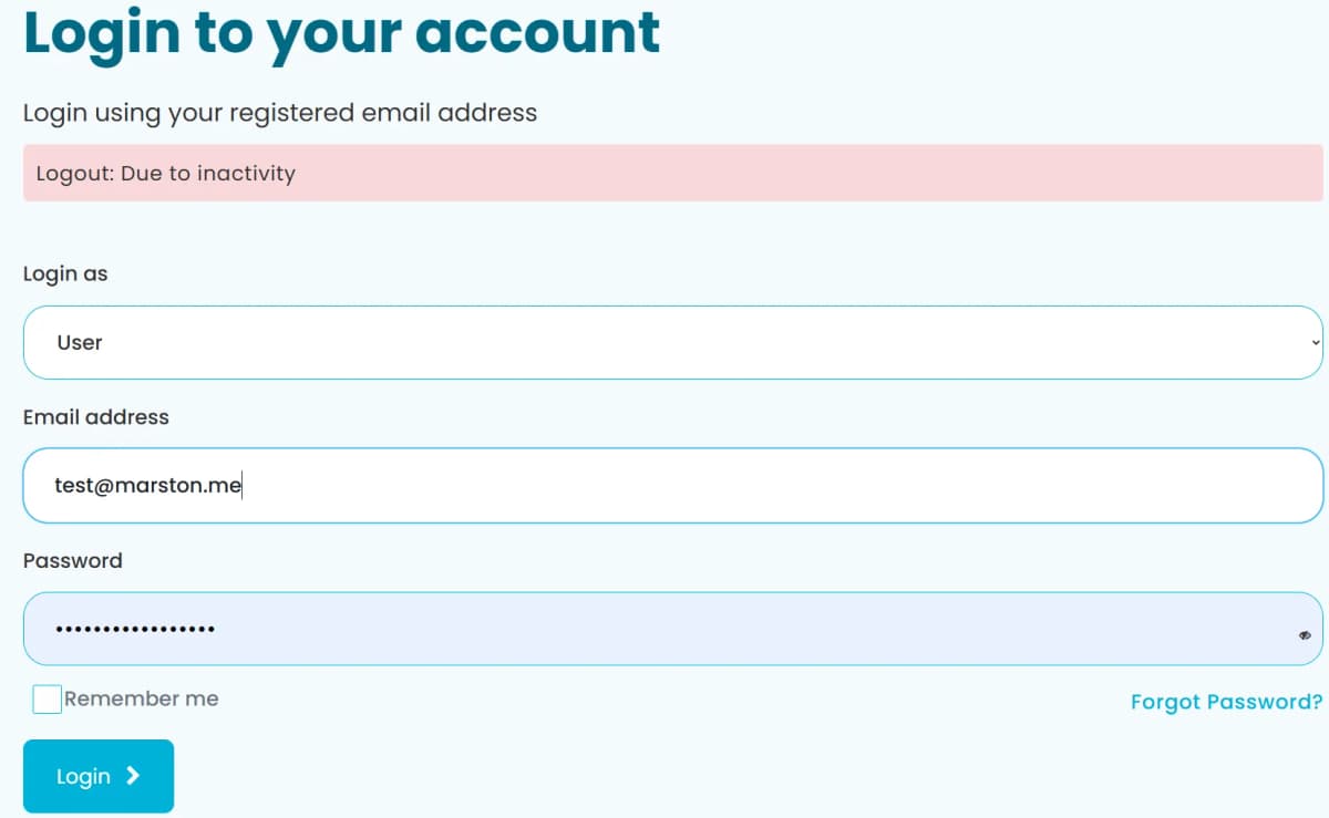 Account Security — screenshot 1