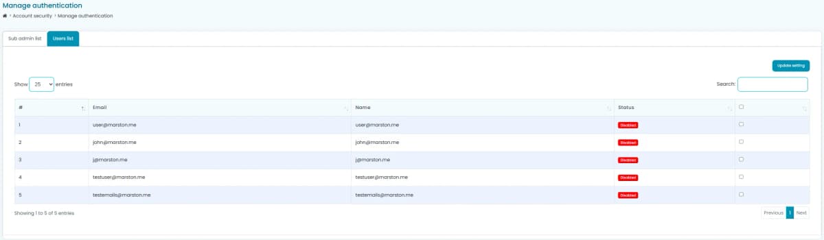 Account Security — screenshot 3