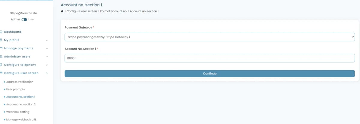 Can we add account numbers — screenshot 1