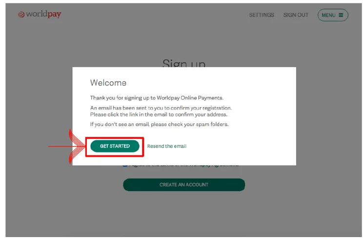 How do I activate a Worldpay payment gateway — screenshot 3