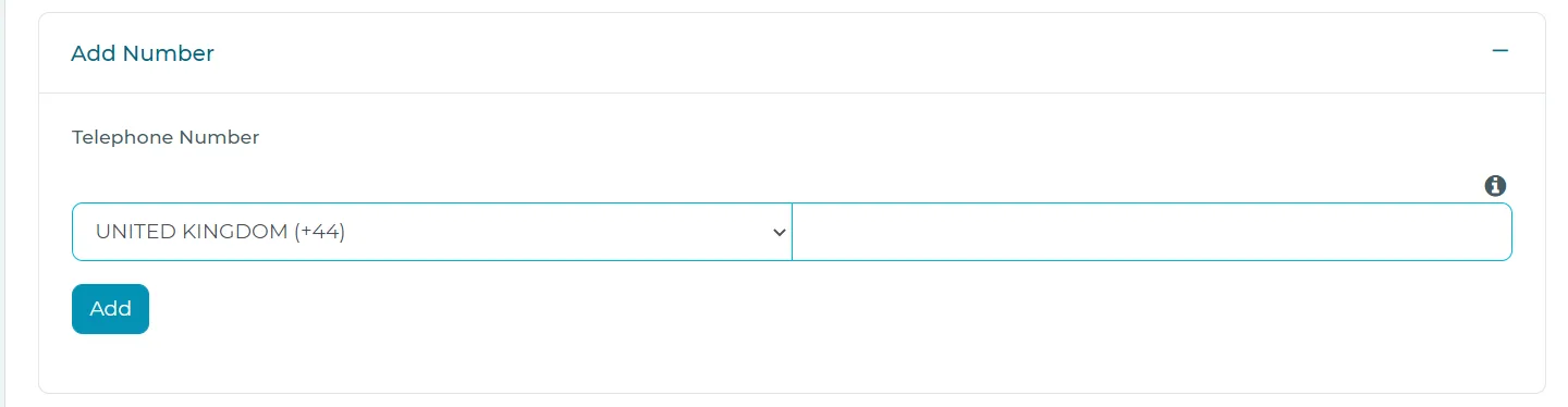How do I add additional SIP numbers — screenshot 4