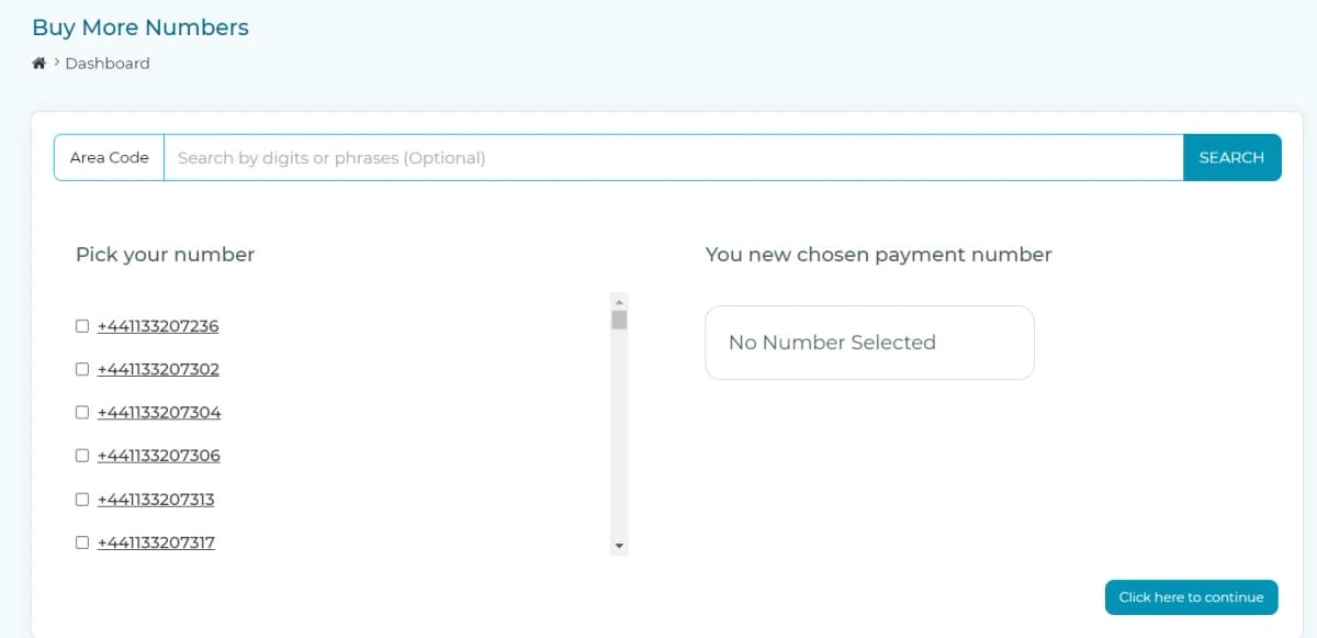 How do I add additional SIP numbers — screenshot 7