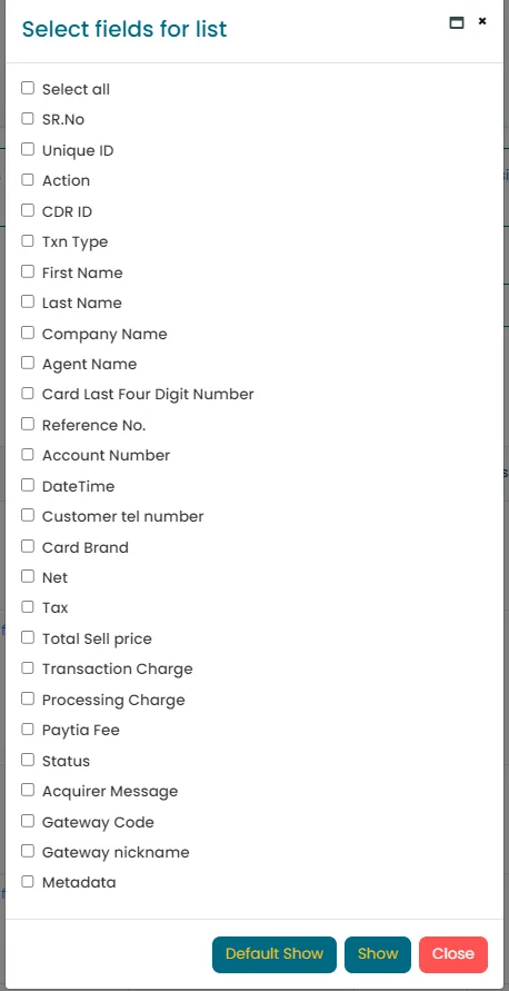 Payment history — screenshot 4