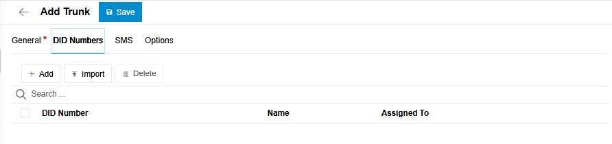 Step 10: Add DDI Numbers
