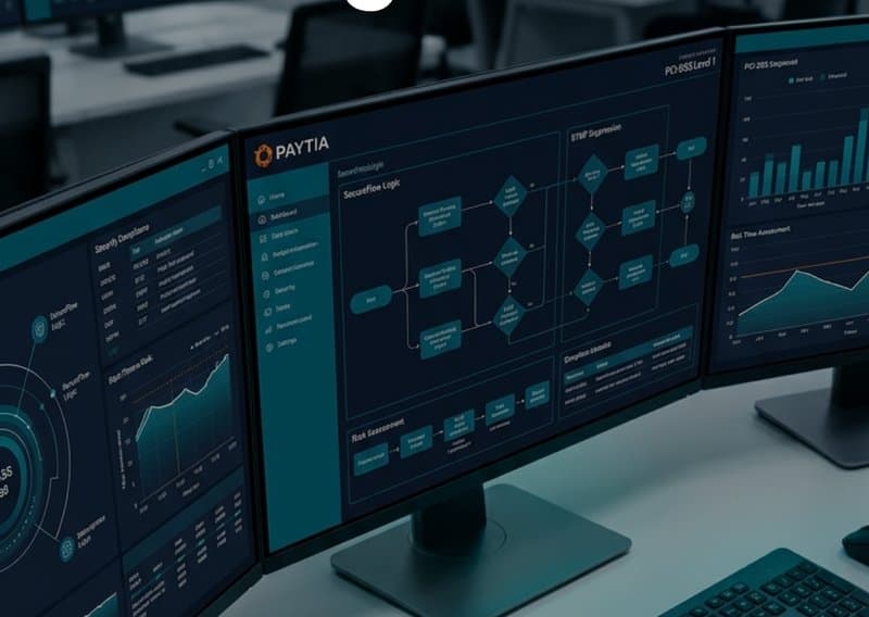 Paytia SecureFlow agent portal dashboard
