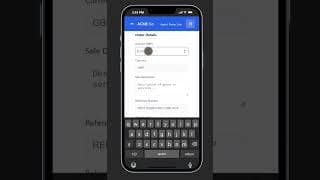 iPhone CRM Demo for Scan QR to Pay thumbnail