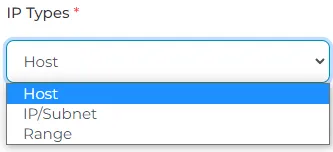 How do I manage IP access? - step 3