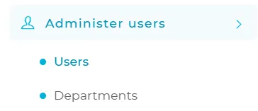 How do I reset a users password?