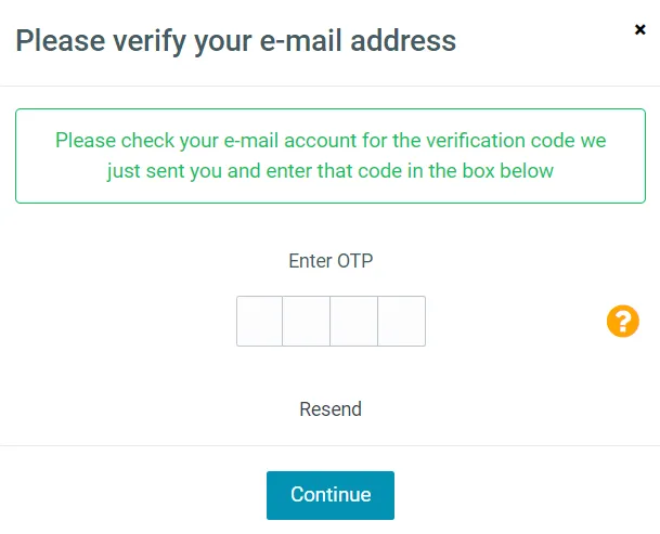 What is an OTP code? 