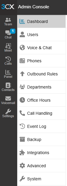 Step 1: Access 3CX Administration
