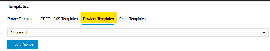 Step 4: Access Templates
