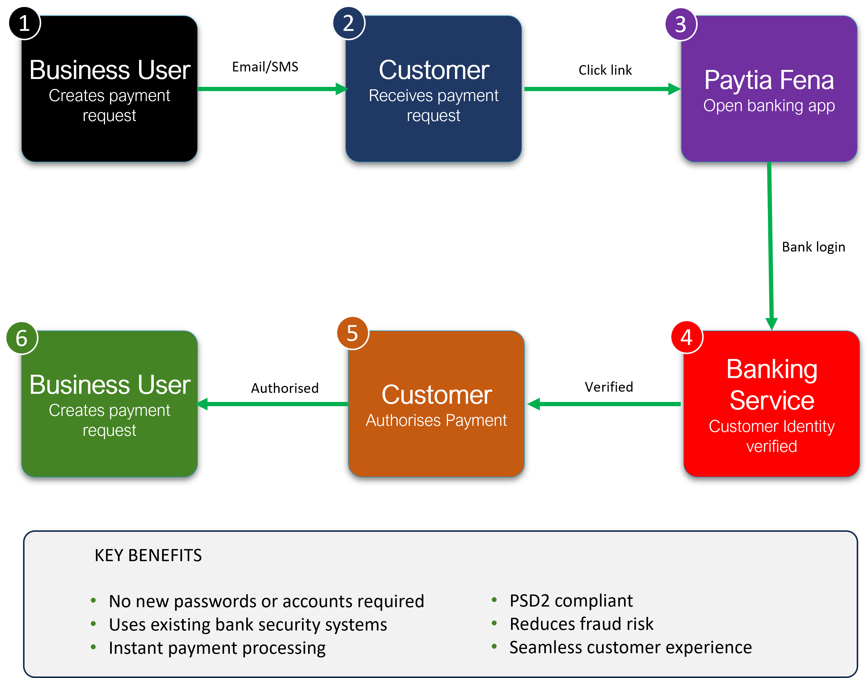 Paytia Fena Secure ID Verification Process
